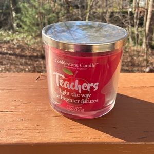 Cobblestone Candle teacher candle
